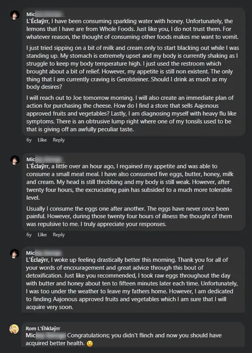 Mic testimonial screenshot